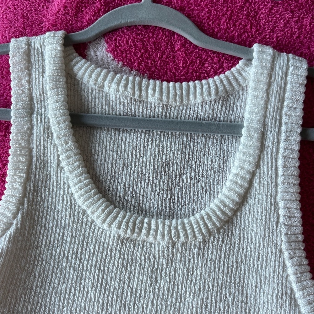Muse Cream Knit Crew Neck Sweater